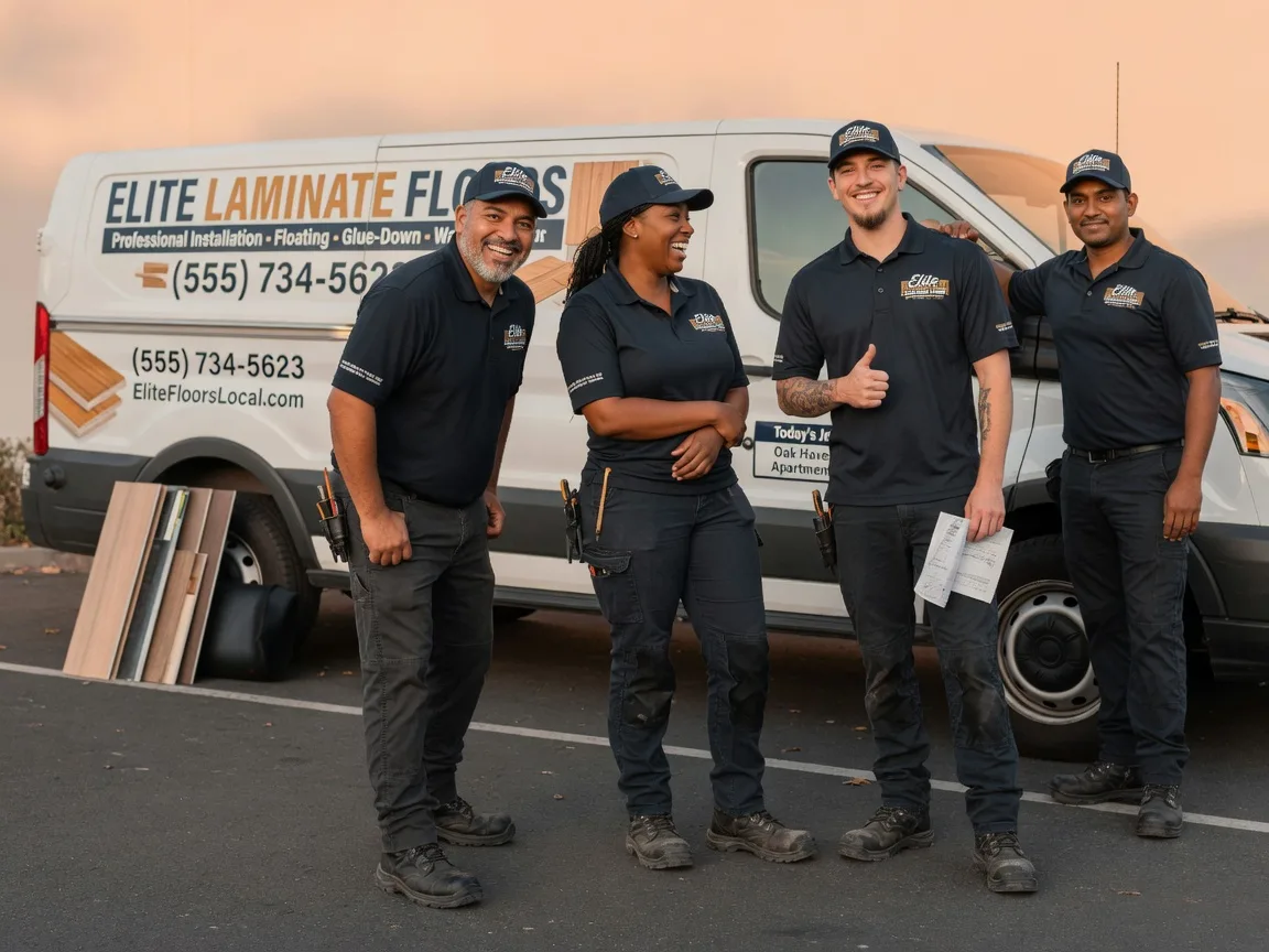 Laminate flooring installation company in Plano, IL